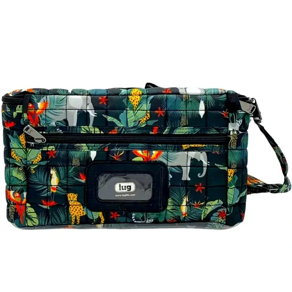 NWT: LUG MUNCHIE CONVERTIBLE LUNCH BAG- WILD LIFE BLACK
NO LONGER AVAILABLE - Picture 1 of 4